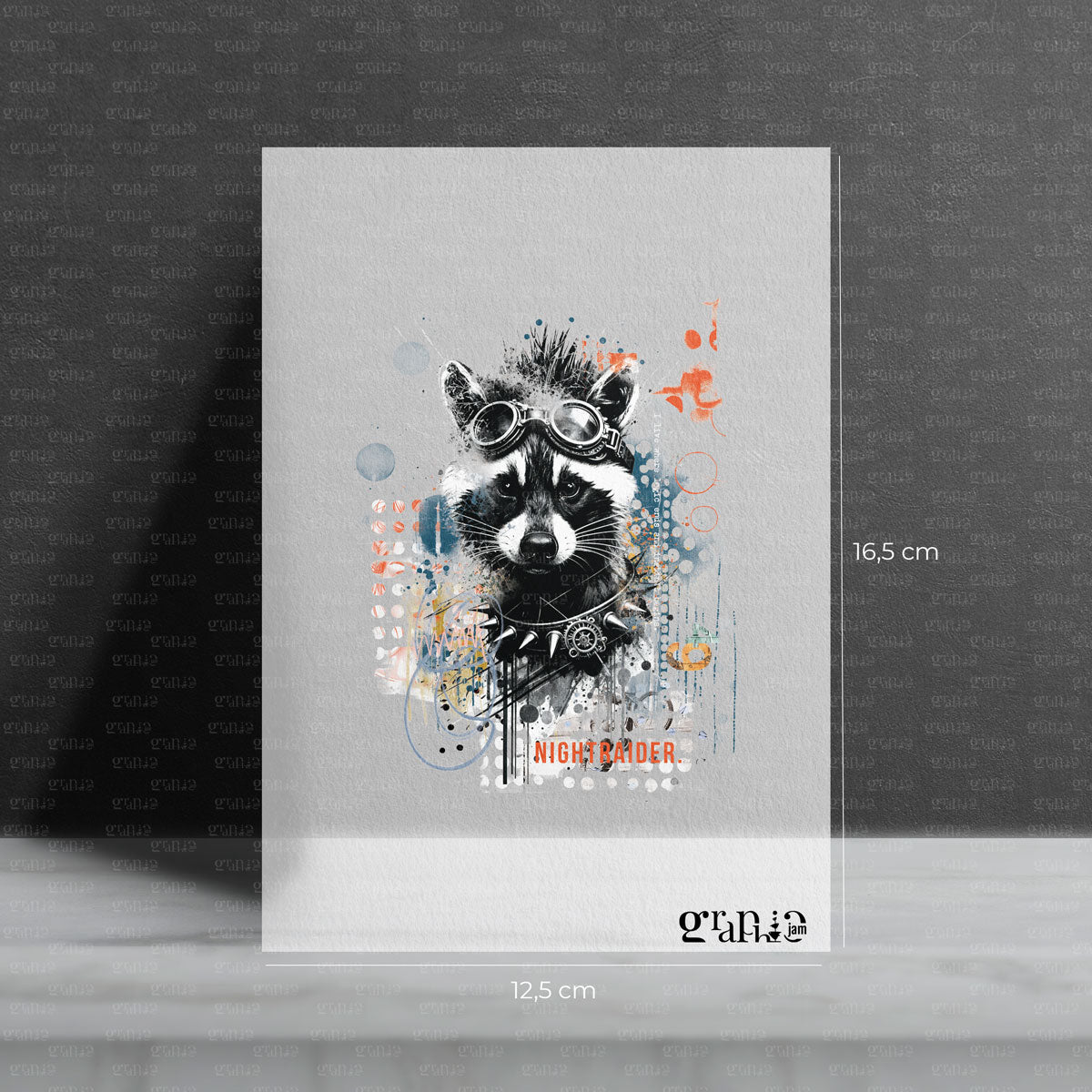 Bügelbild Night Raider | Steampunk Animals