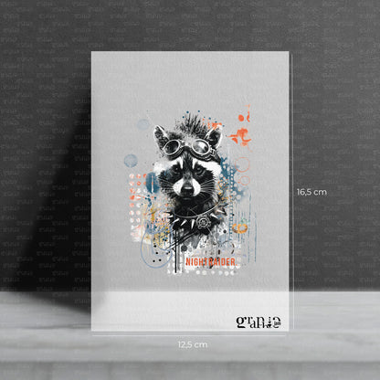 Bügelbild Night Raider | Steampunk Animals