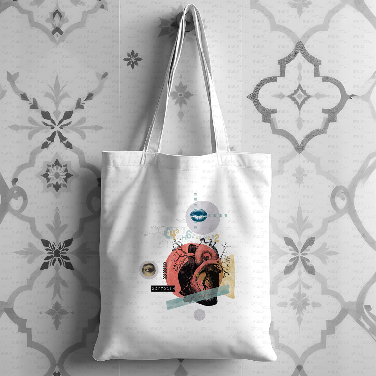 Bügelbild Oxytocin - Graphic Jam 