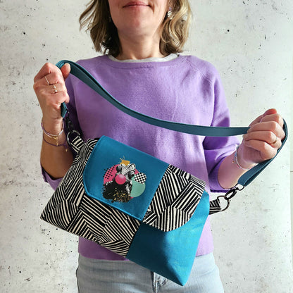 Bügelbild "Pop Art Chameleon" - Bügelbilder im Set