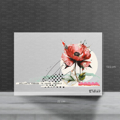Bügelbild Poppy Trouble
