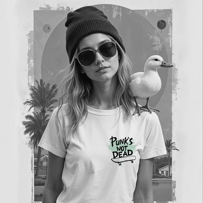 Bügelbild Punk’s not dead – Bügelbild im Skater- Punk Stil (VB)