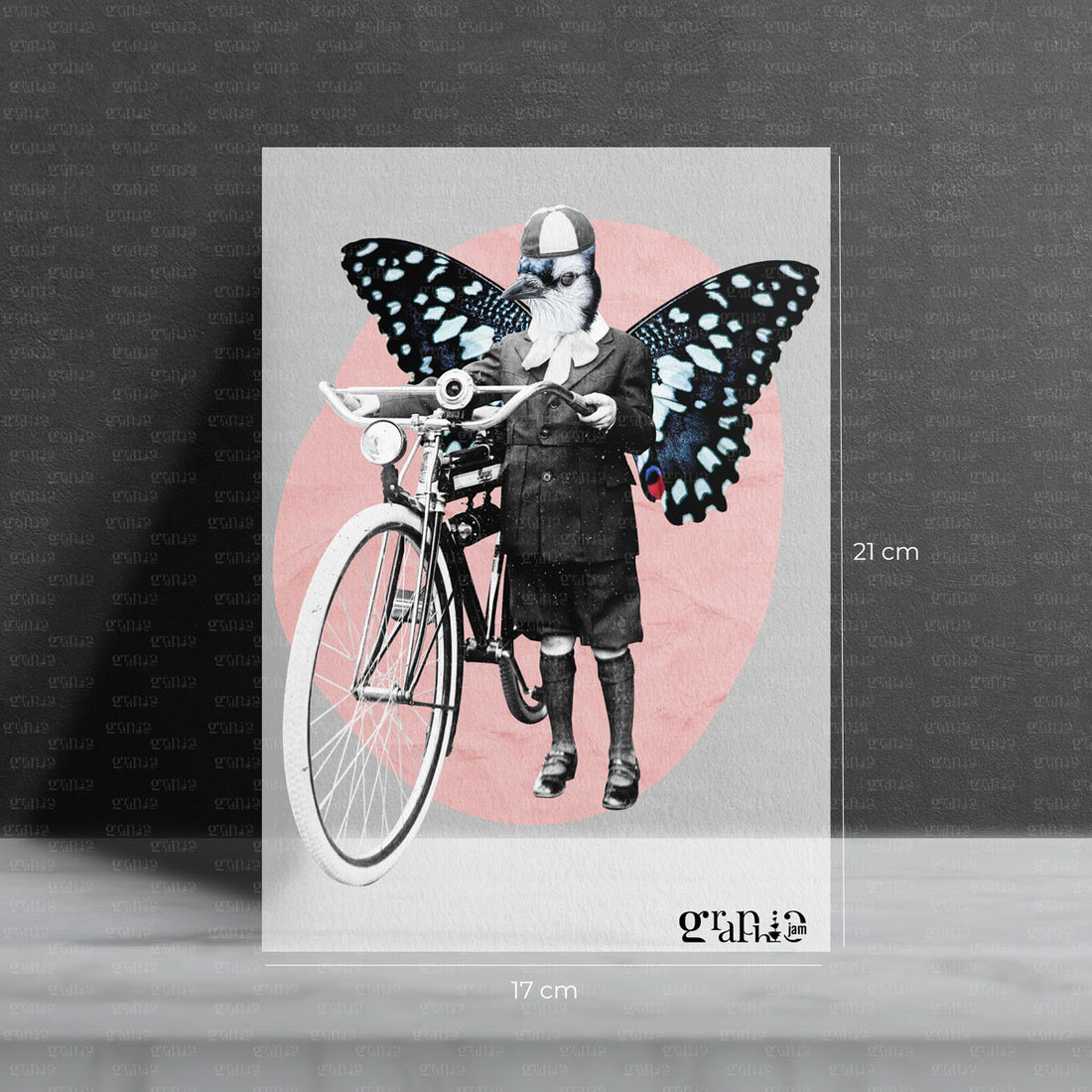 Bügelbild Ride with Wings | Vorbestellung