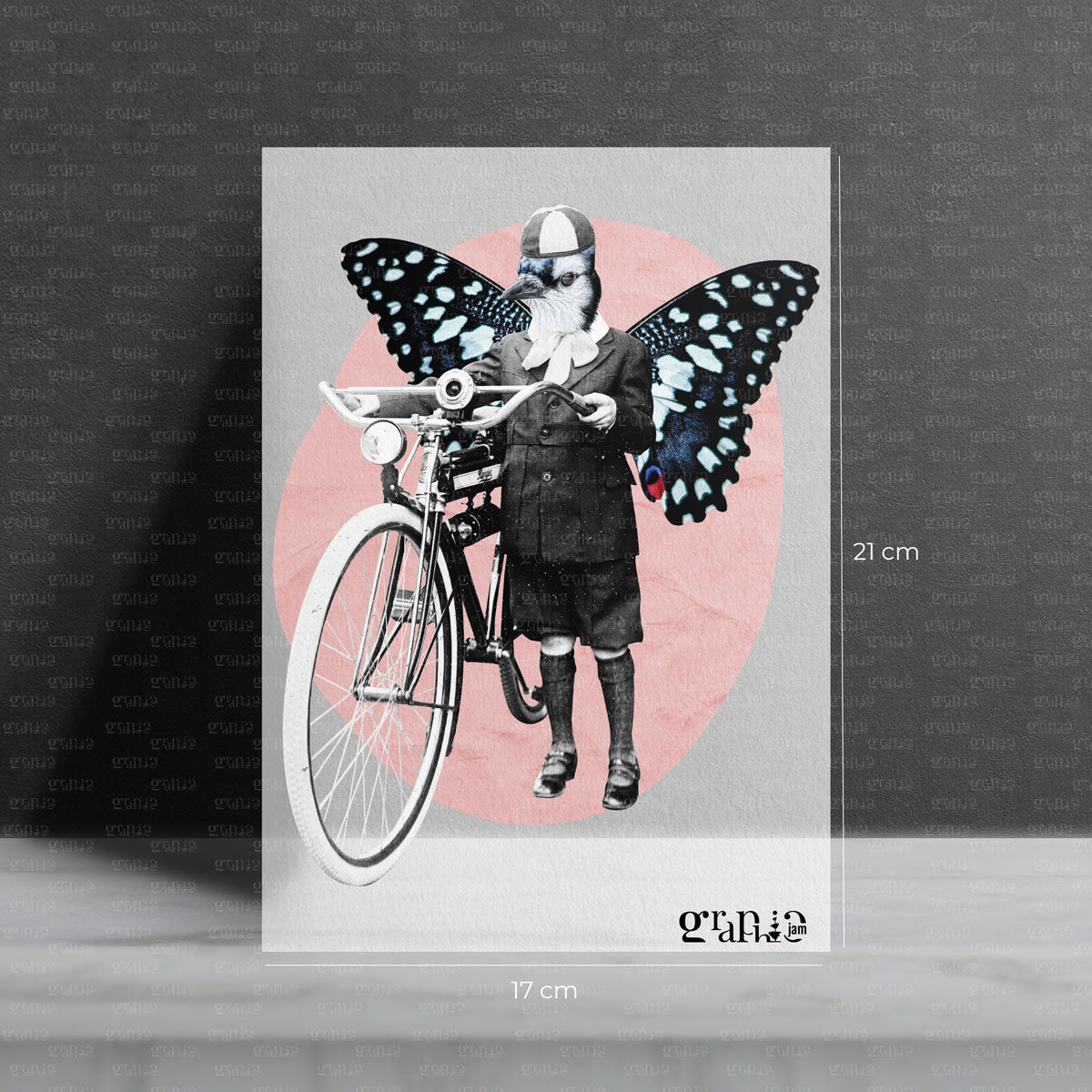 Bügelbild Ride with Wings | Vorbestellung