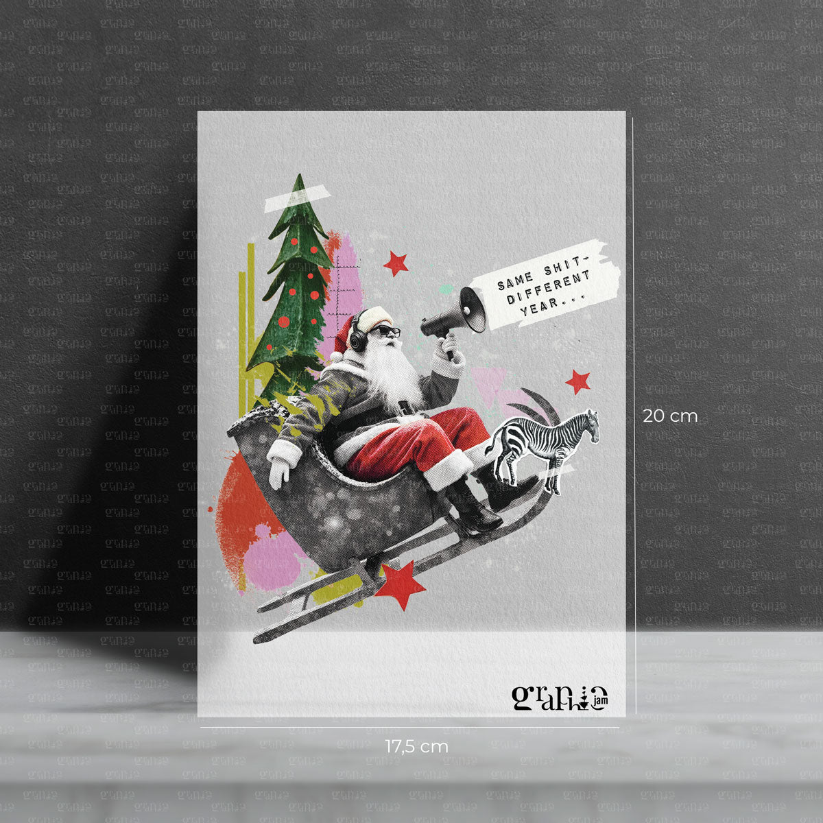 Bügelbild &quot;Alle Jahre wieder&quot; - XMAS Special