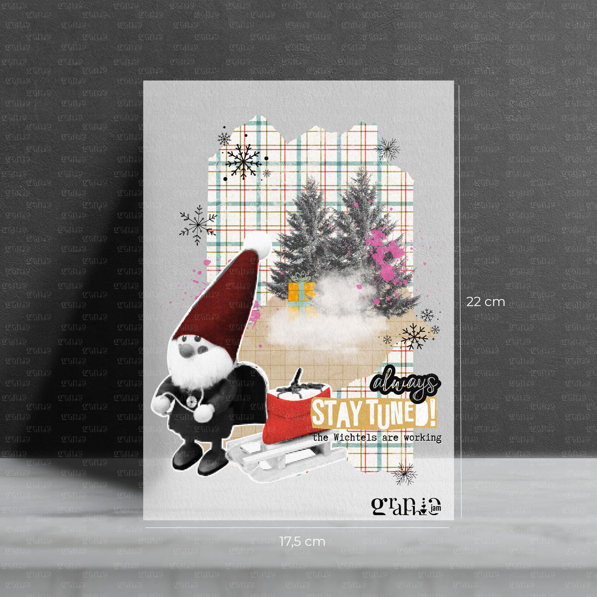 Bügelbild Stay Tuned | X-Mas Special