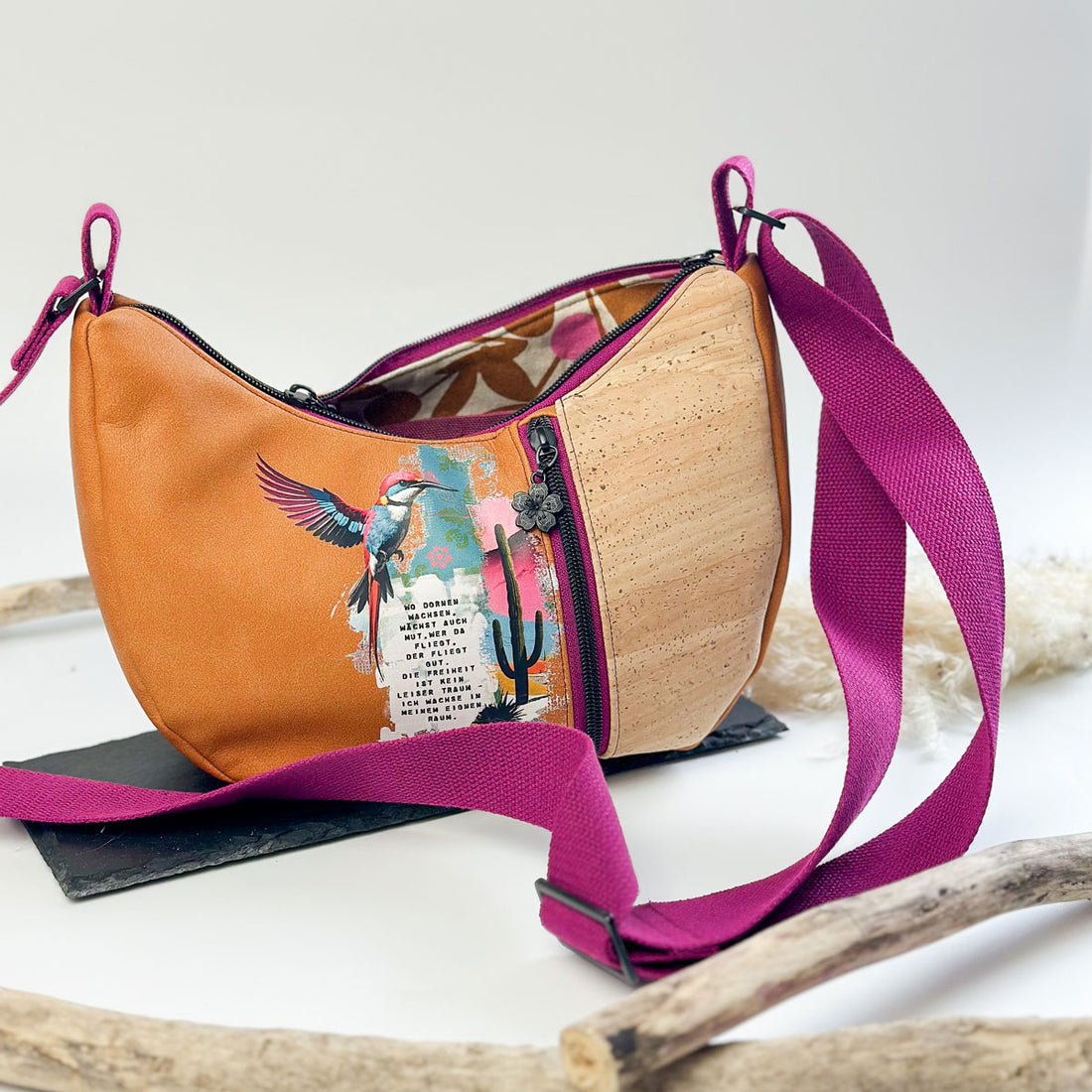 Bügelbild Vogelfrei