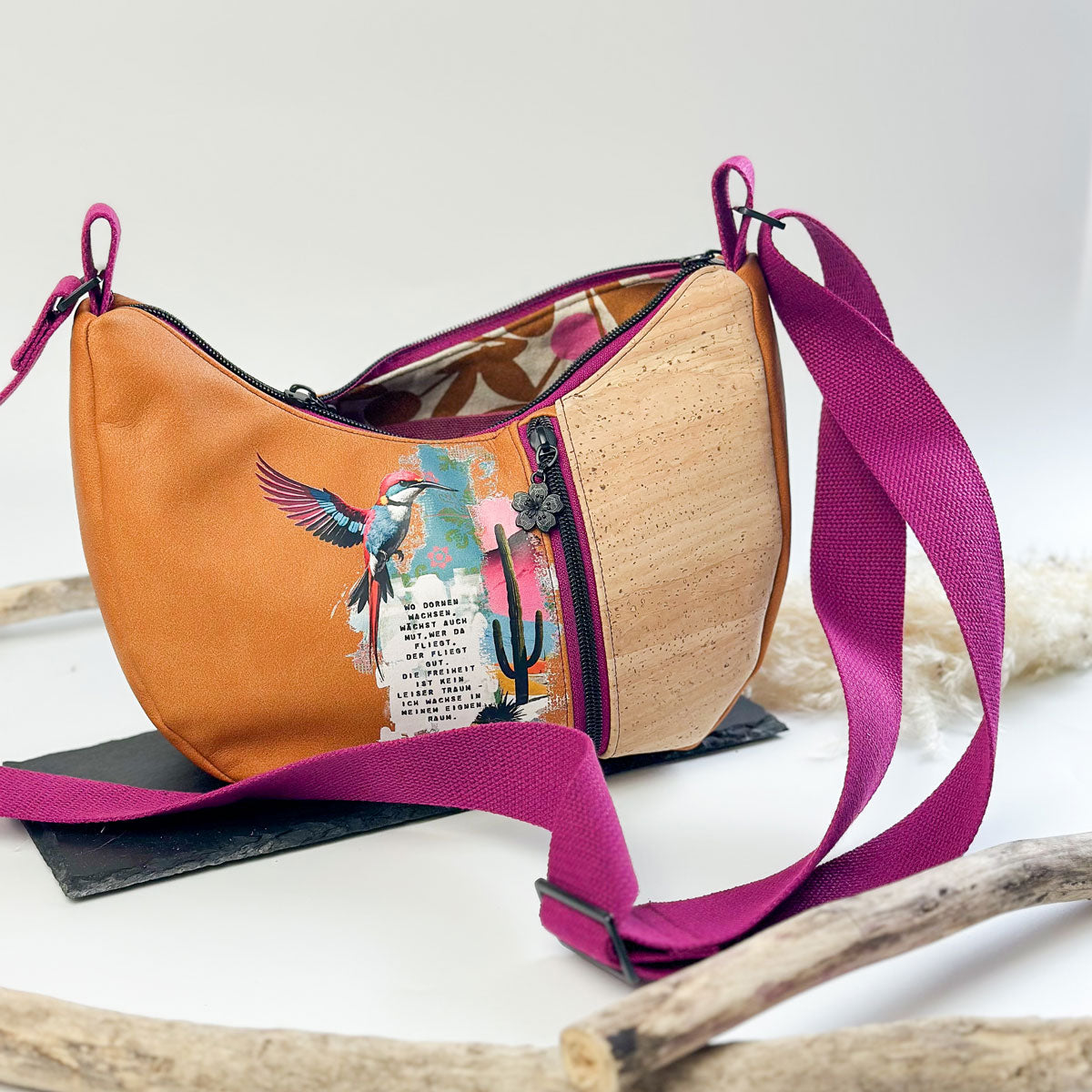 Bügelbild Vogelfrei