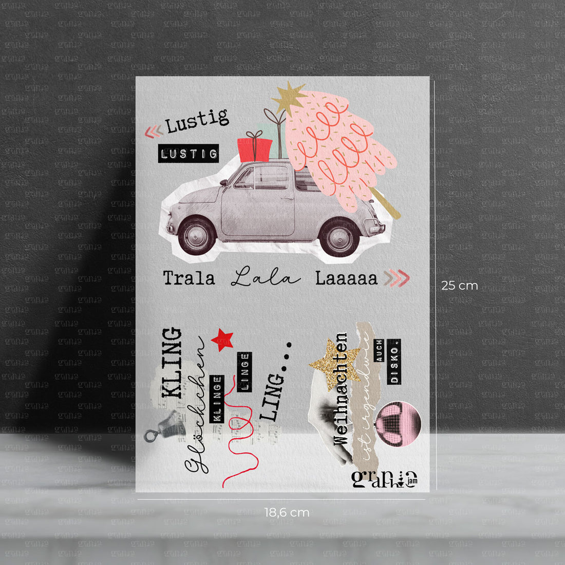 Bügelbild Set - X-Mas Disco | X-Mas Special