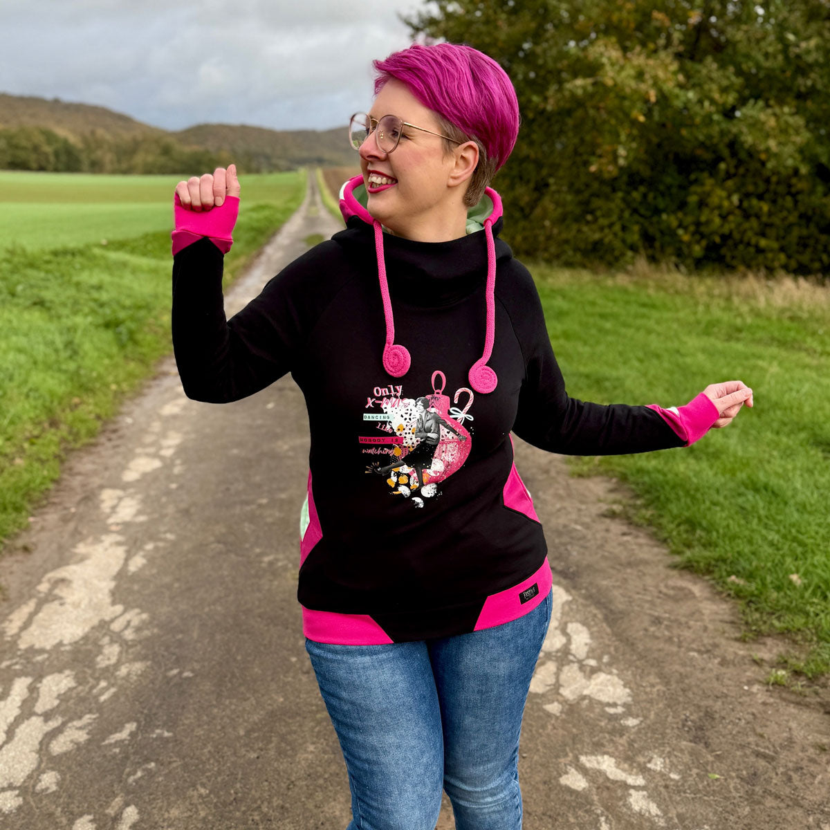 Bügelbild Dancing like nobody watching | X-Mas Special