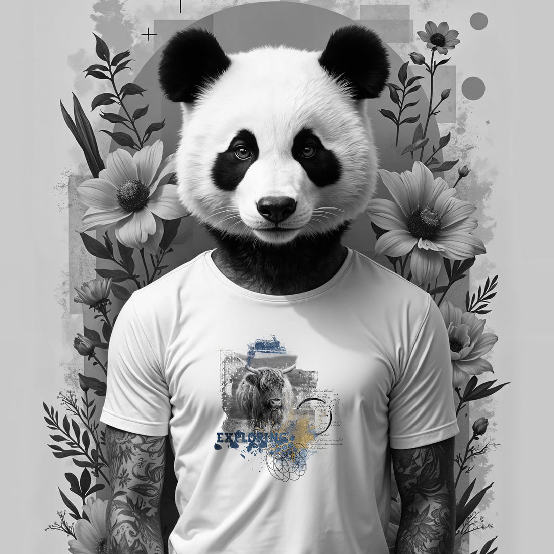 Bügelbild Yak - Inner Journey