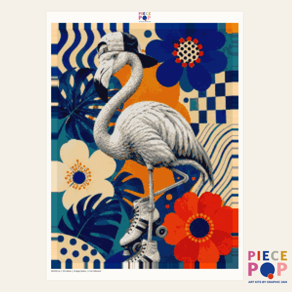 Diamond Painting - Cool Flamingo