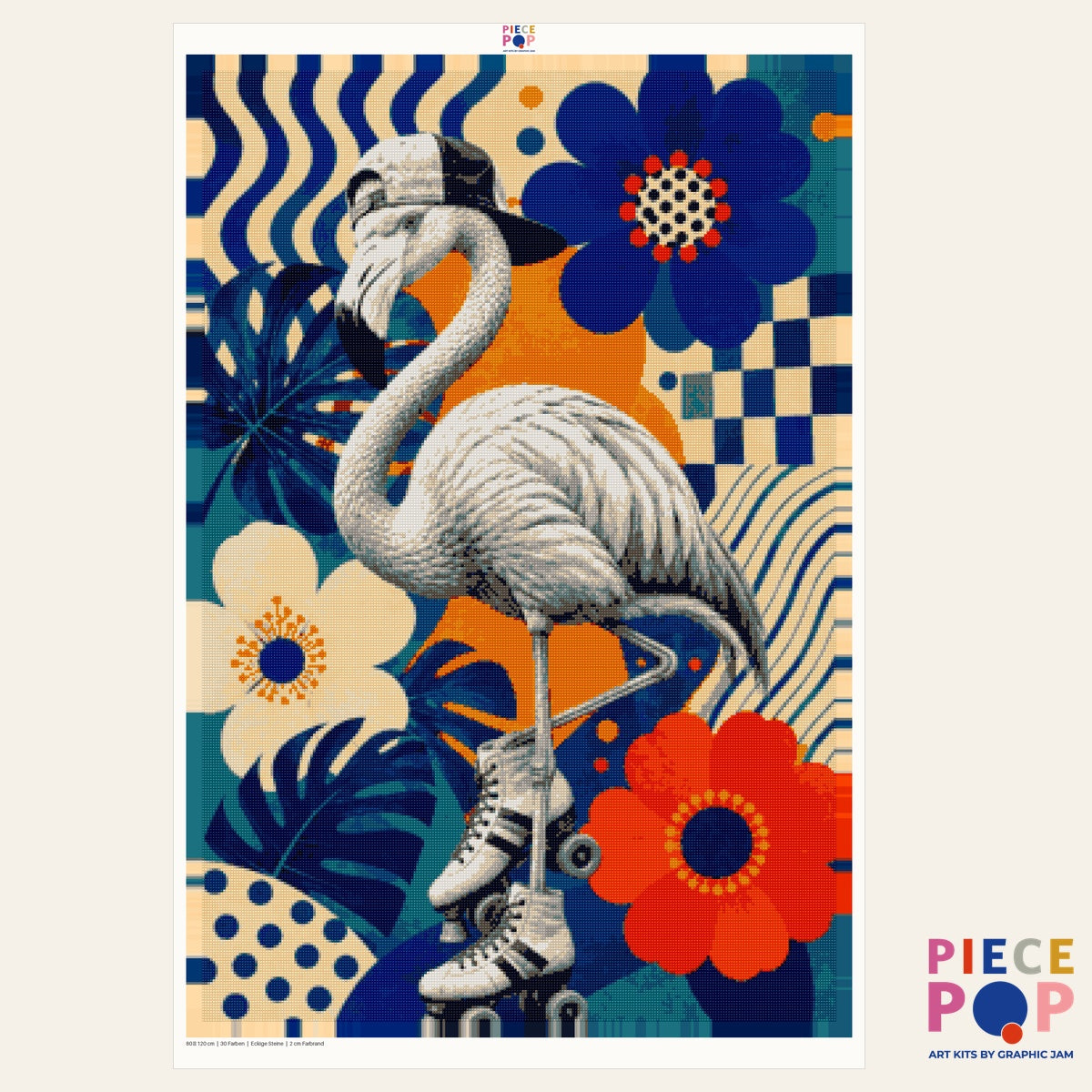 Diamond Painting - Cool Flamingo