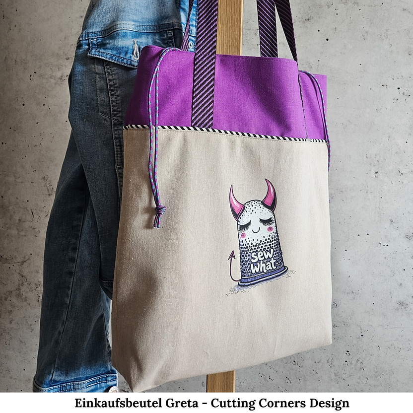 Einkaufsbeutel Greta - Digitales Schnittmuster