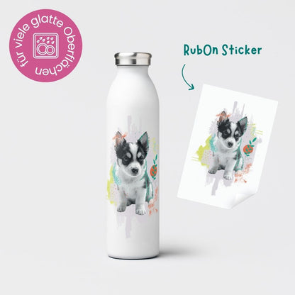 Rub-On Sticker &quot;Cuties - Hund&quot;