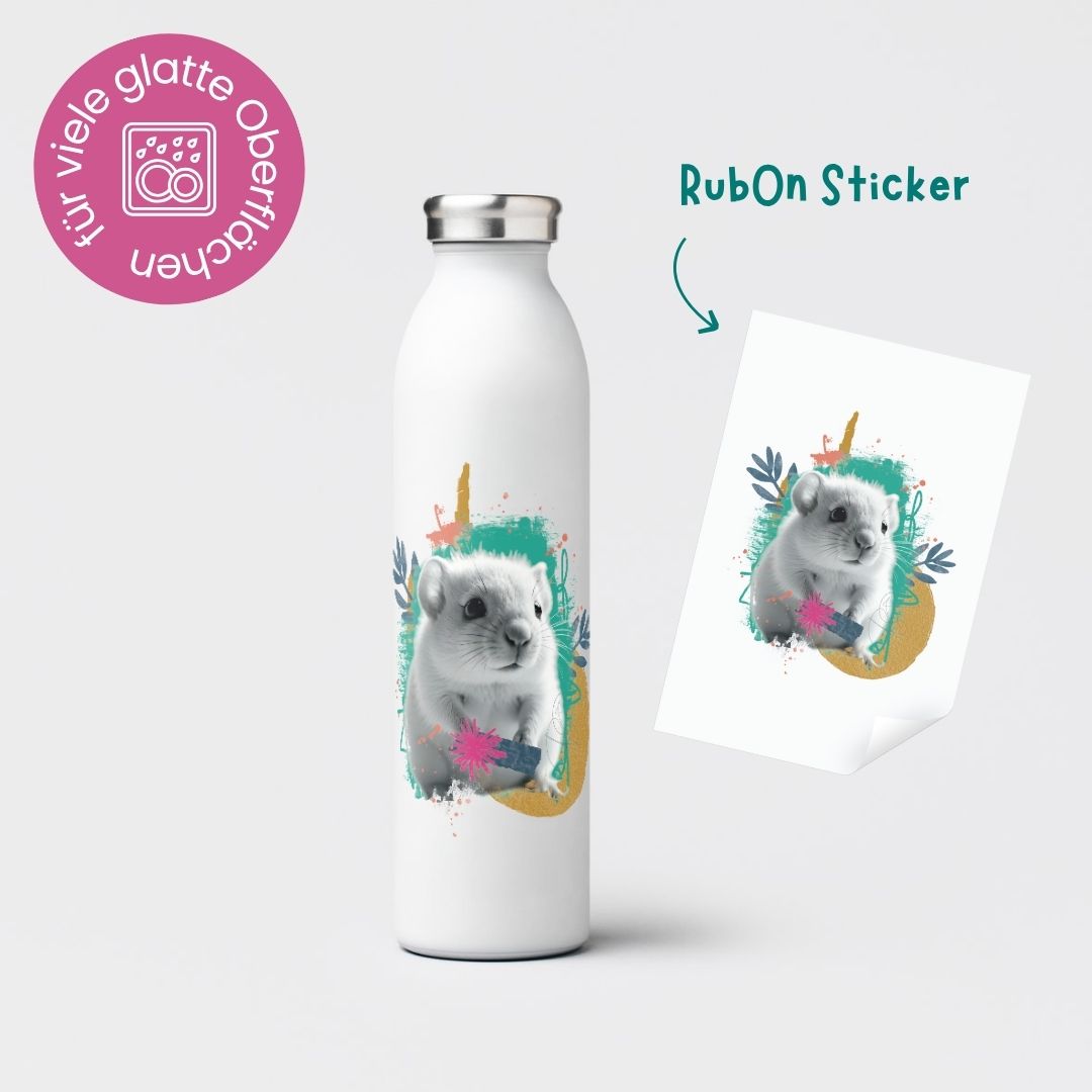 Rub-On Sticker &quot;Cuties - Mäuschen&quot;