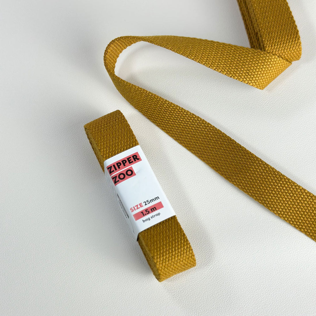 Gurtband &quot;Ochre&quot; 25mm