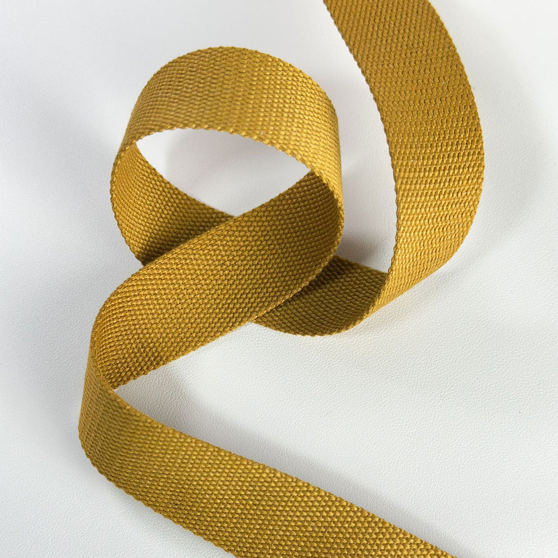 Gurtband &quot;Ochre&quot; 38mm - Meterware