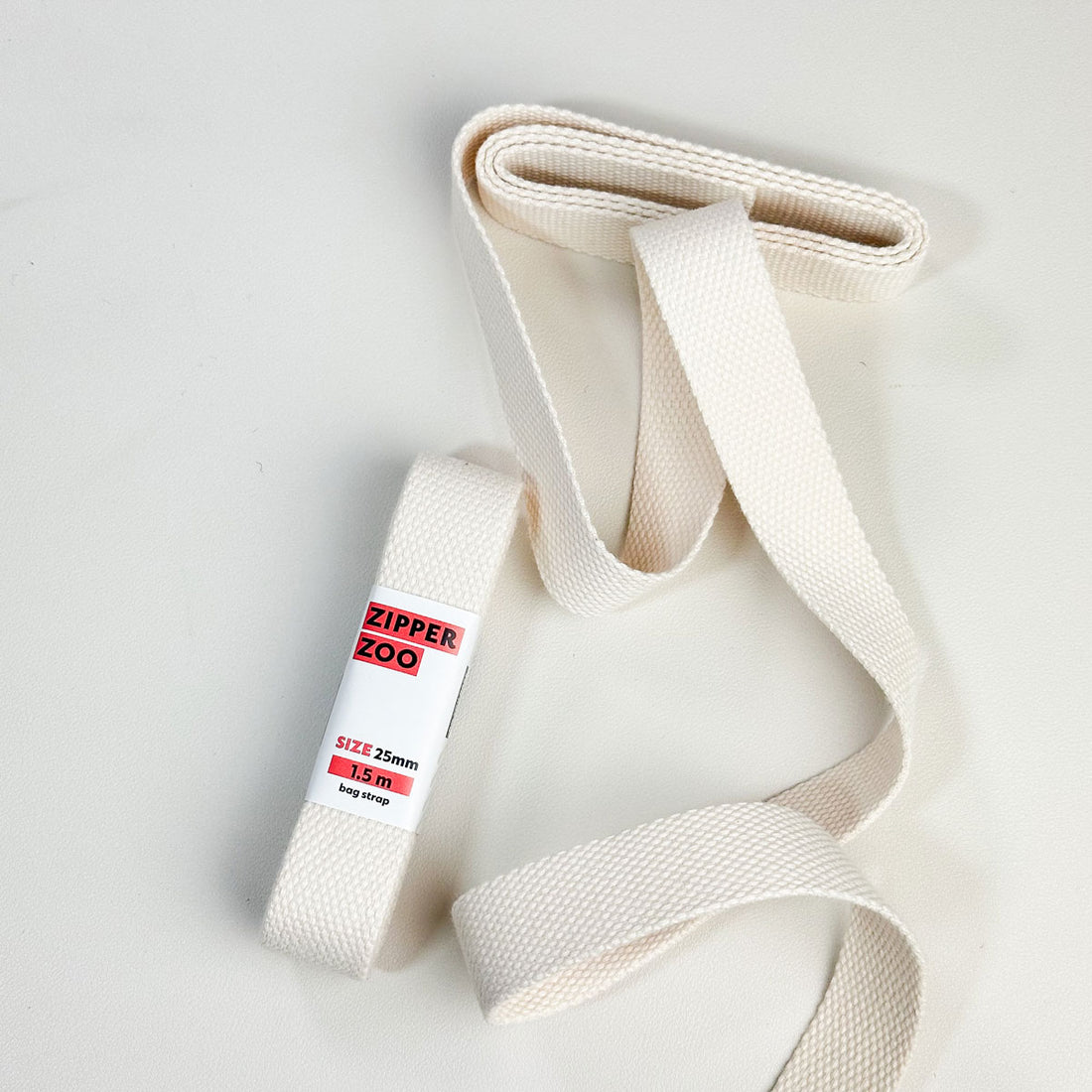 Gurtband &quot;Off White&quot; 25mm
