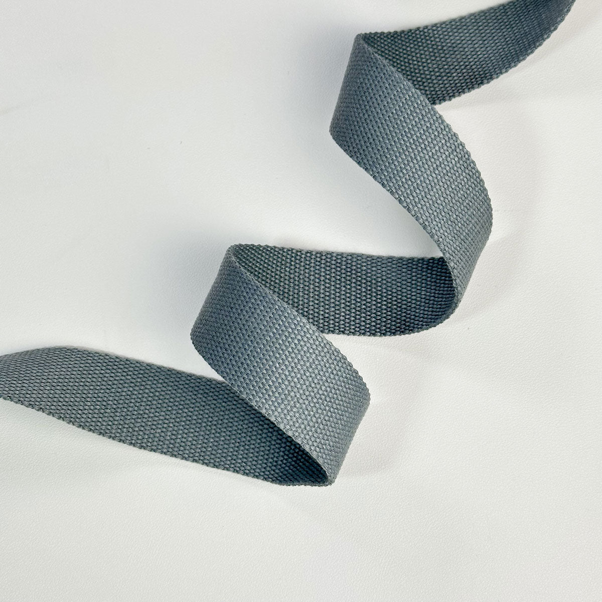 Gurtband &quot;Stone Grey&quot; 38mm - Meterware