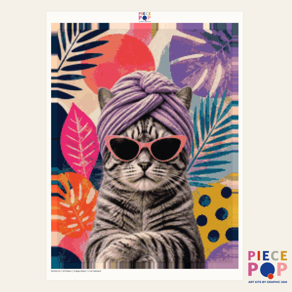 Diamond Painting - Guru Cat