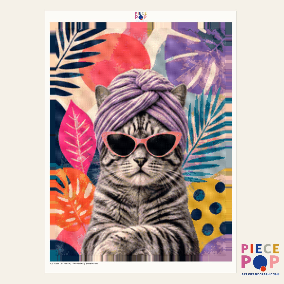 Diamond Painting - Guru Cat