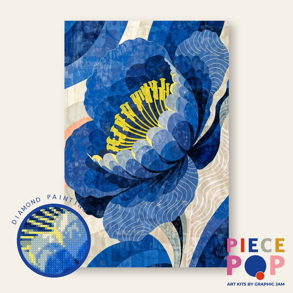 Diamond Painting - Himalayan Poppy I