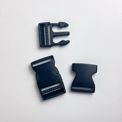 Hybrid Steckverschluss Schwarz 25 mm
