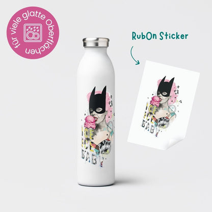 Rub-On Sticker &quot;Ice Ice Baby&quot;