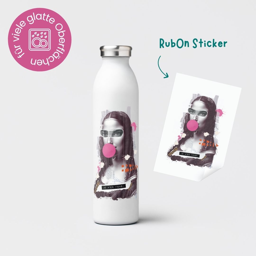 Rub-On Sticker &quot;Je m&