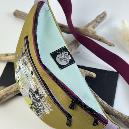 Kunstlederlabel "Six-Seven" zum Aufbügeln