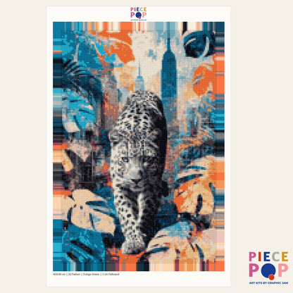 Diamond Painting - Leopard City
