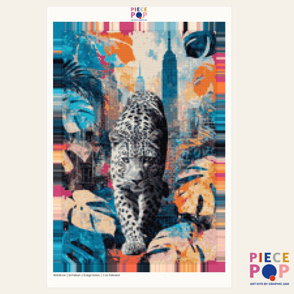 Diamond Painting - Leopard City