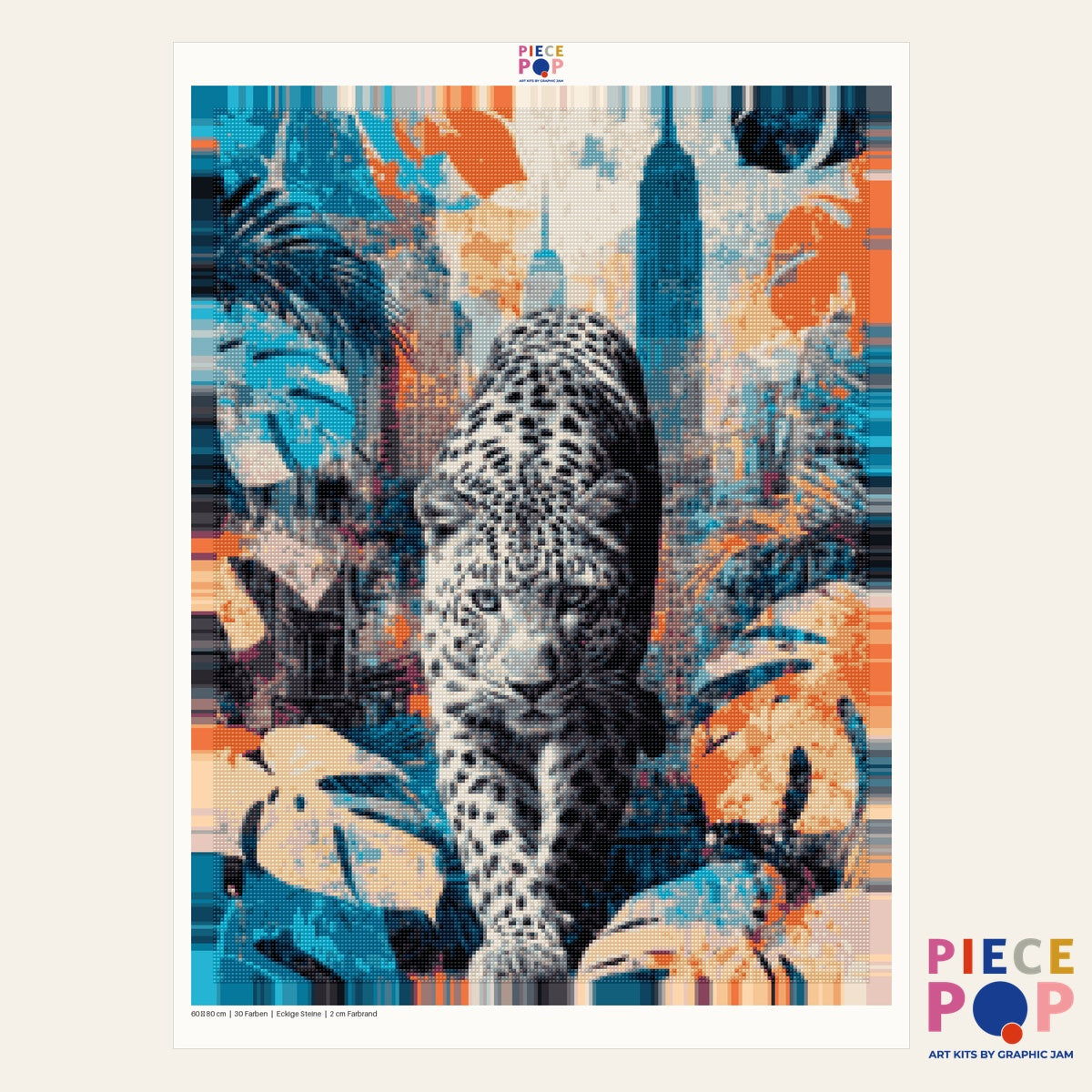 Diamond Painting - Leopard City