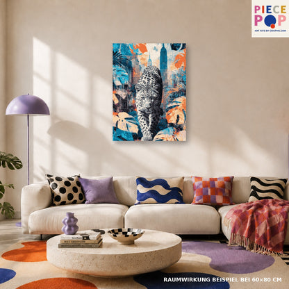Diamond Painting - Leopard City
