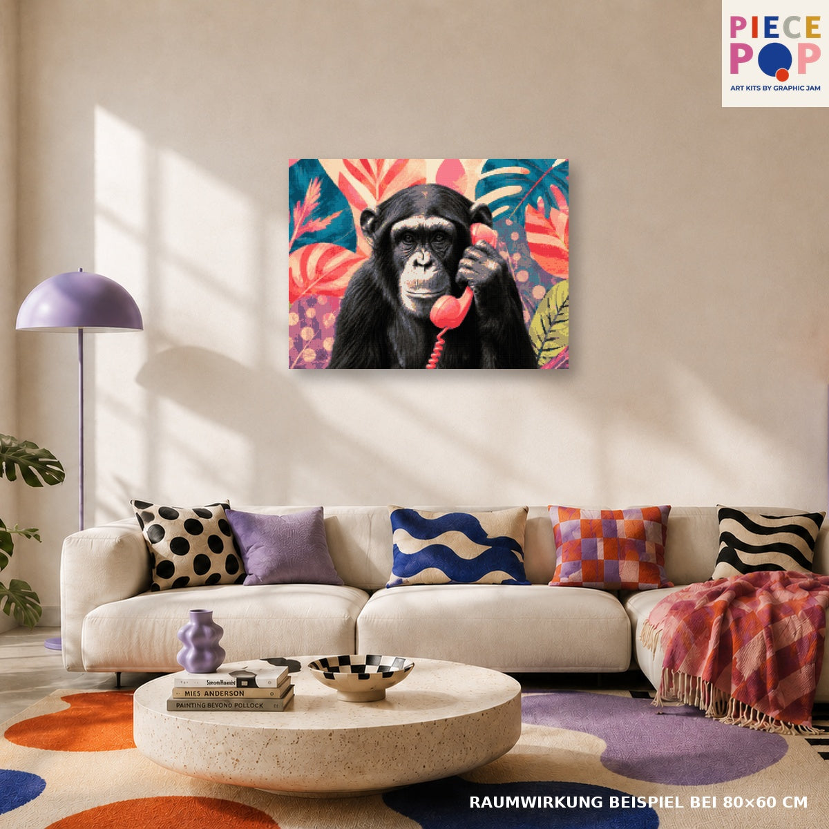 Diamond Painting - Monkey Business (Quer)