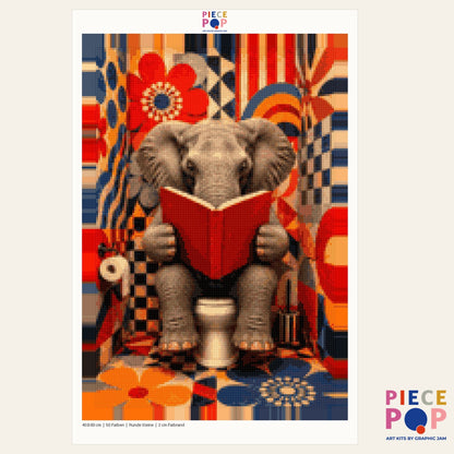 Diamond Painting - Peaceful Elephant
