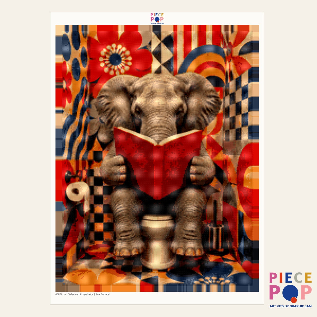 Diamond Painting - Peaceful Elephant