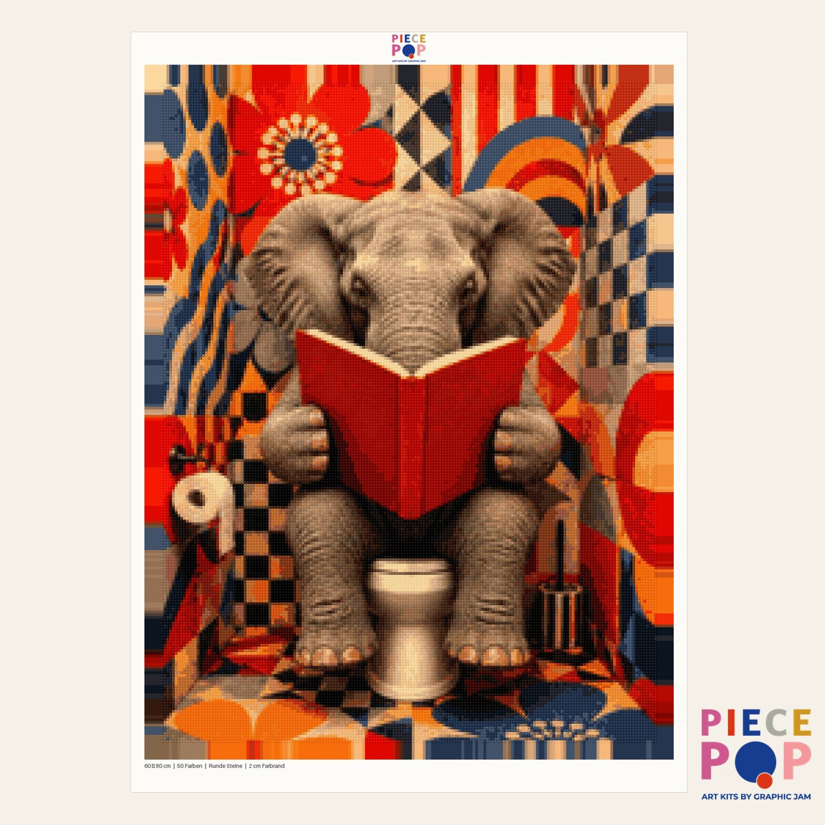 Diamond Painting - Peaceful Elephant