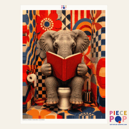 Diamond Painting - Peaceful Elephant