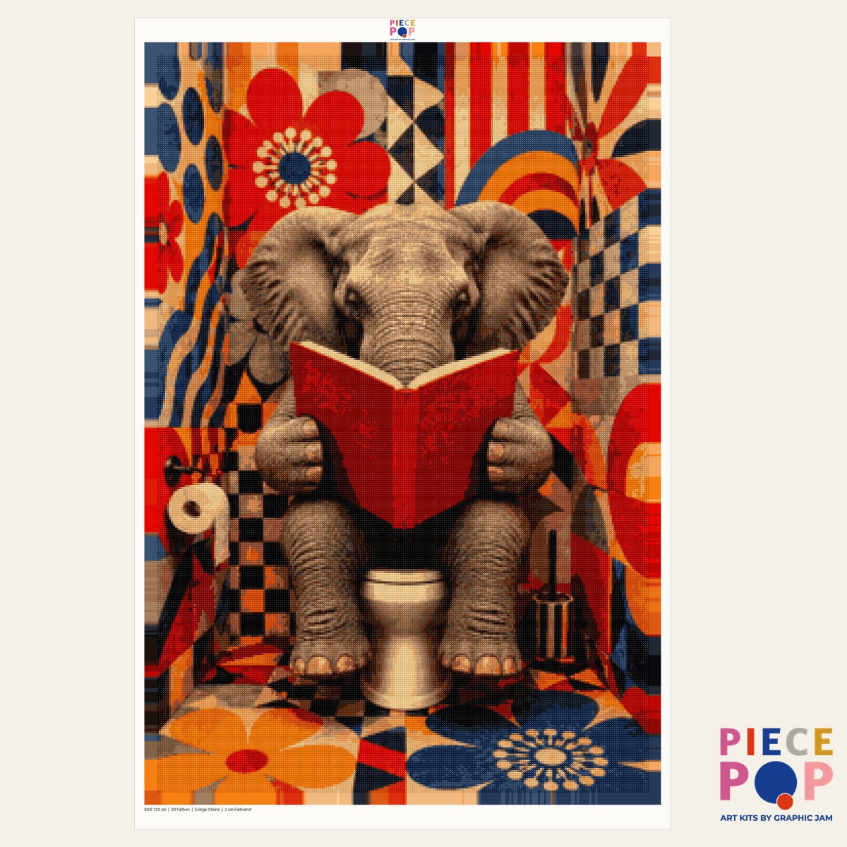 Diamond Painting - Peaceful Elephant