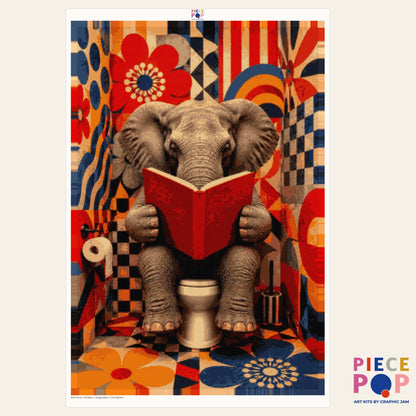Diamond Painting - Peaceful Elephant