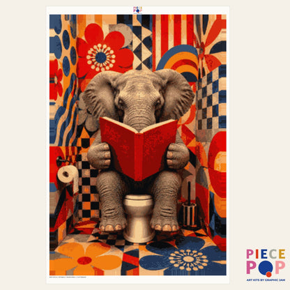Diamond Painting - Peaceful Elephant