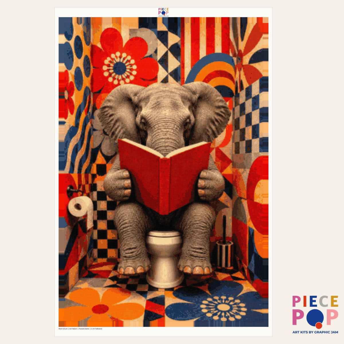Diamond Painting - Peaceful Elephant