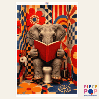 Diamond Painting - Peaceful Elephant
