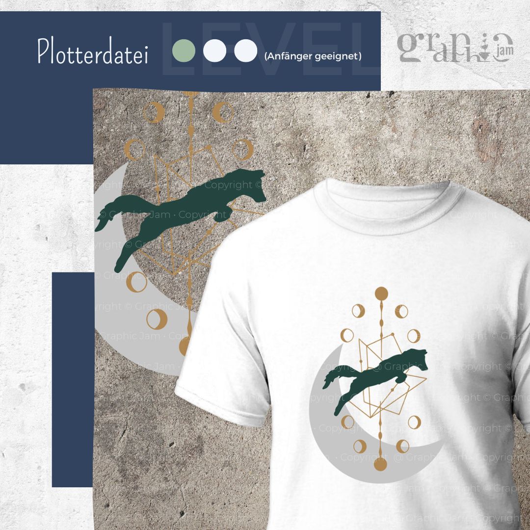 Sternensprung | Plottermotiv  | SVG &amp; DXF