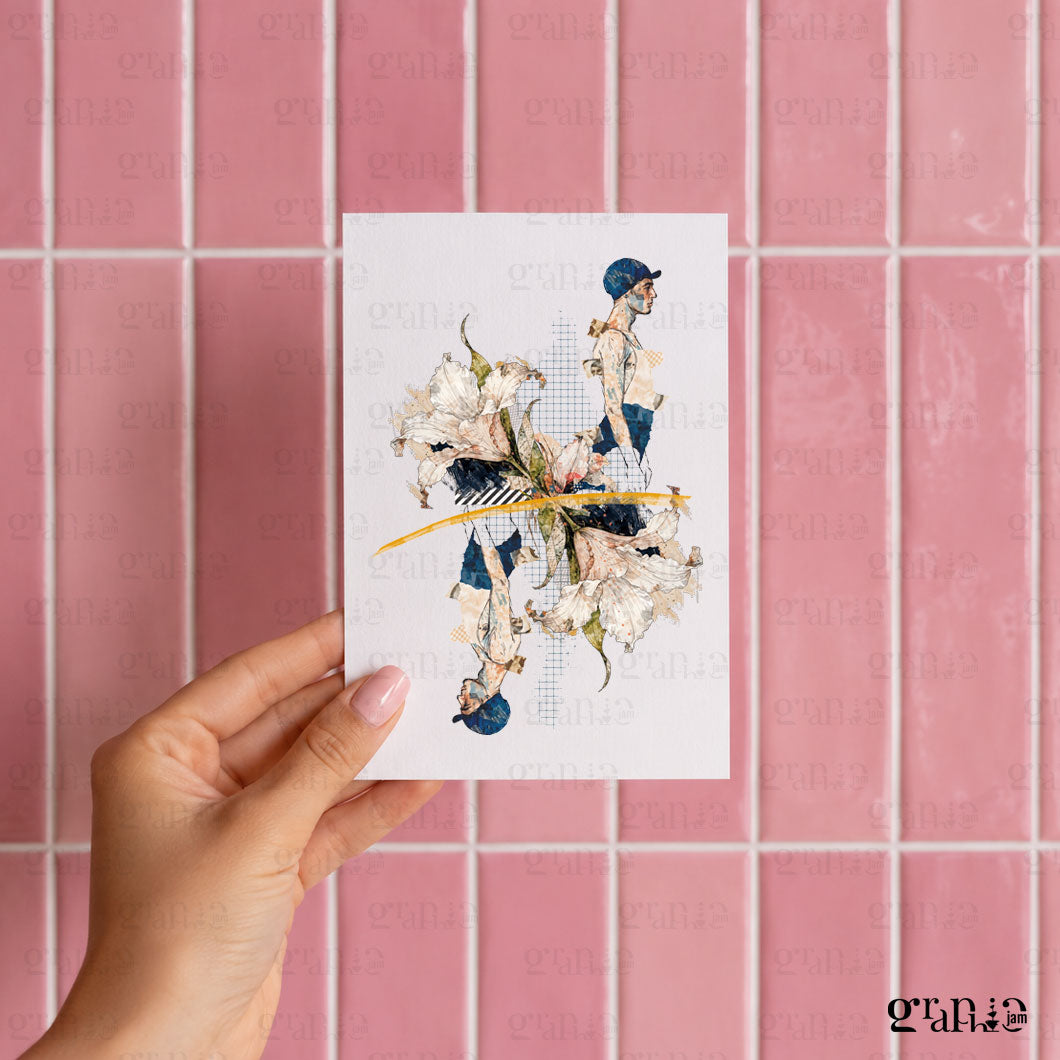 Postkarte Freischwimmer A6
