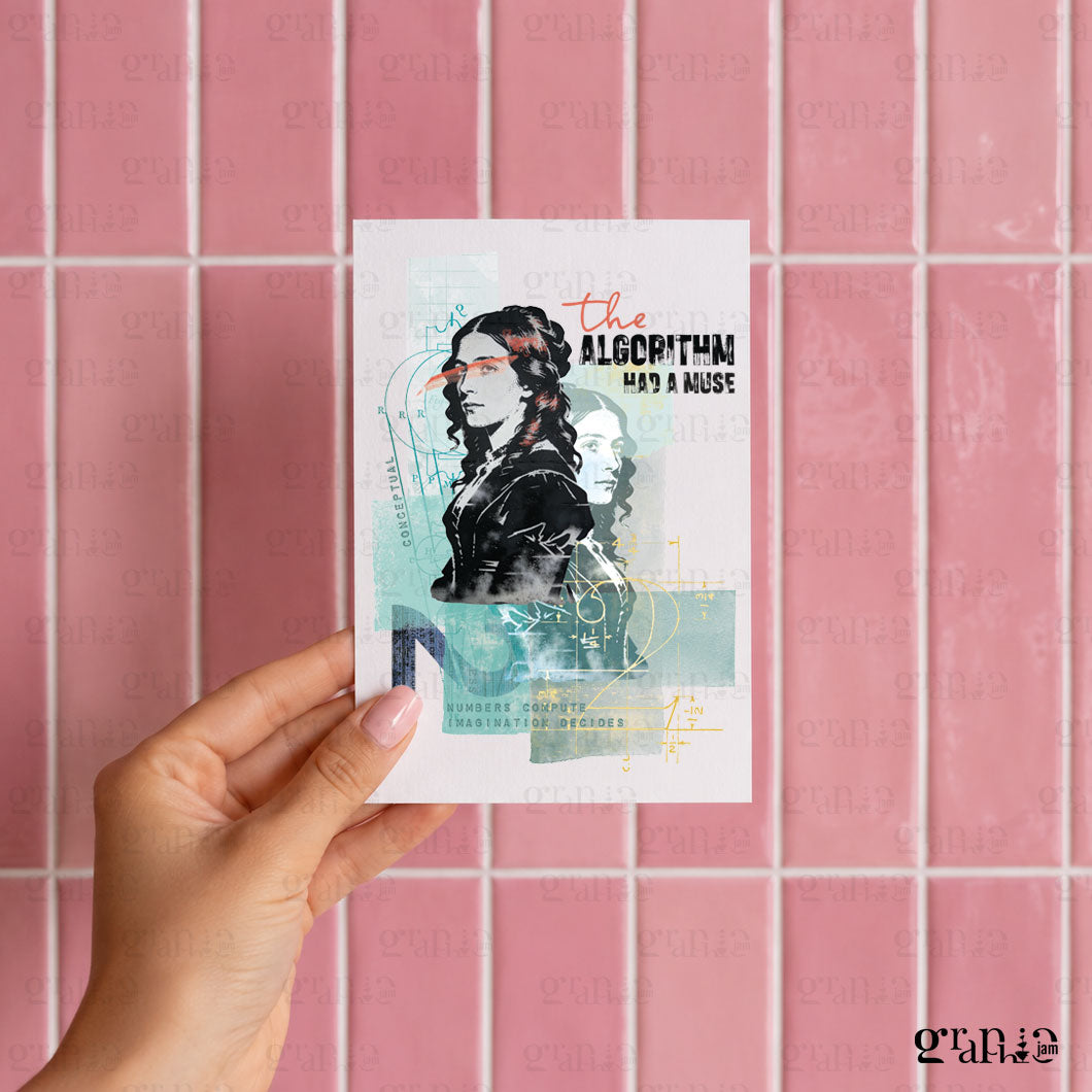 Postkarte Iconic Mathematics A6