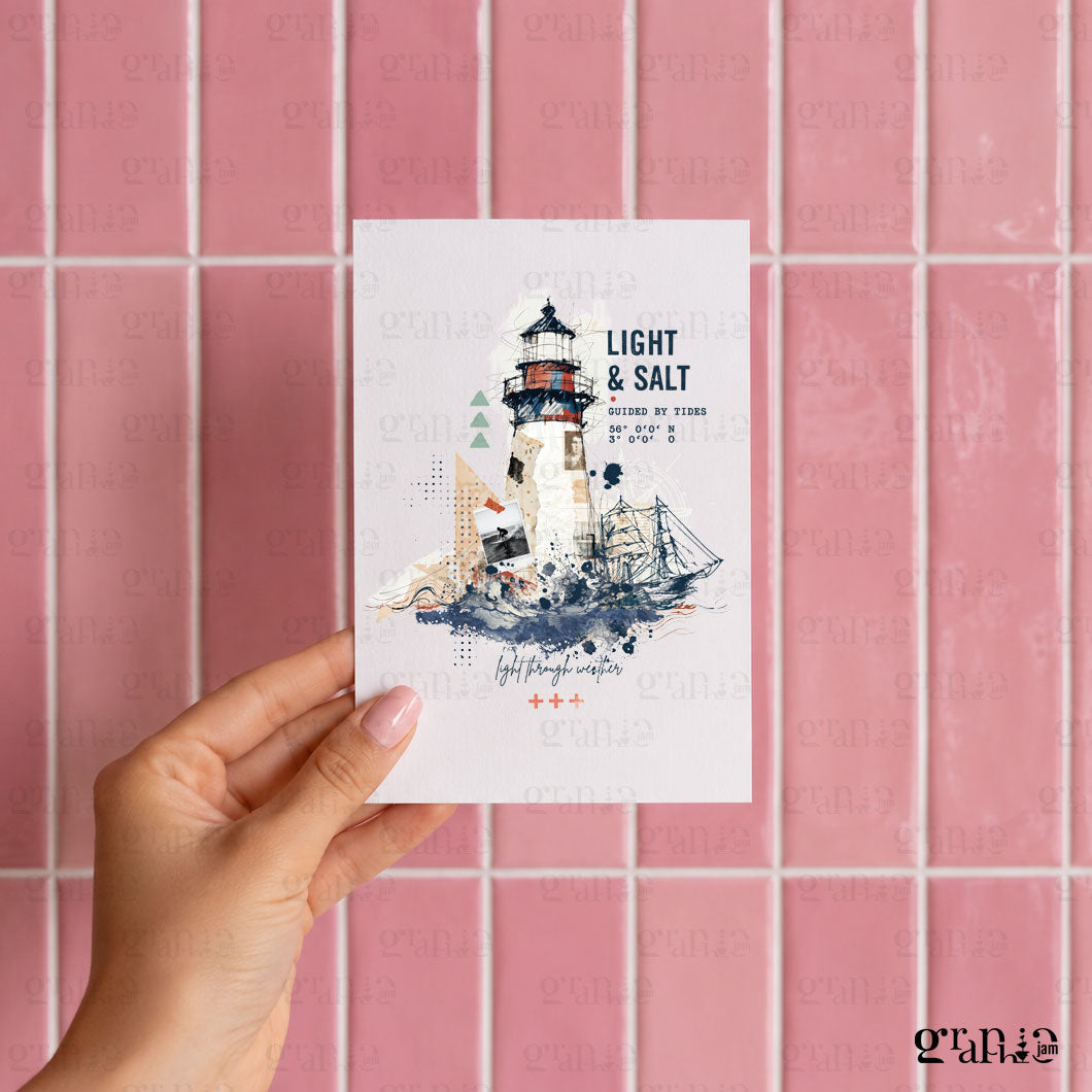 Postkarte Lighthouse A6