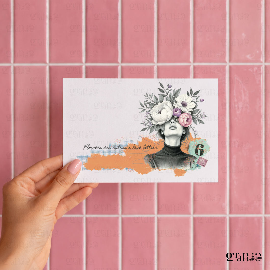 Postkarte Love Letters A6